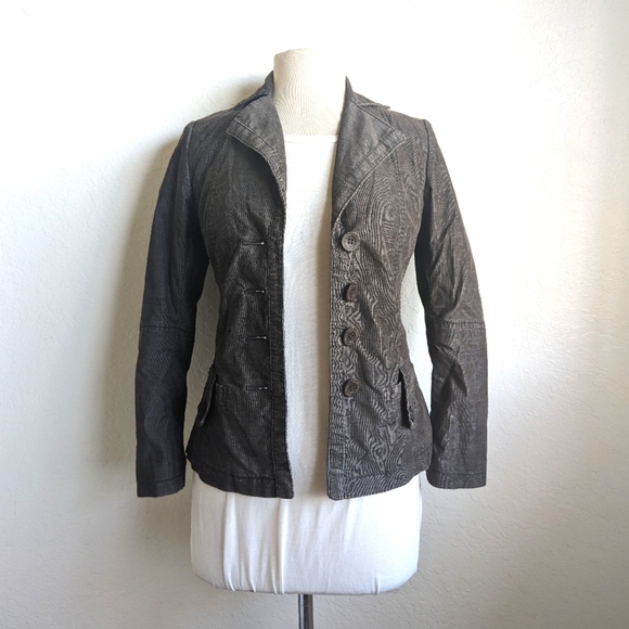 Marc Aurel Blazer Jacket 💕 Olive Brown XS 34 - Picture 4 of 8